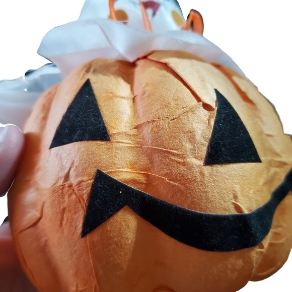 Vtg 90's Pumpkin and Ghost Halloween decor - Picture 8 of 10